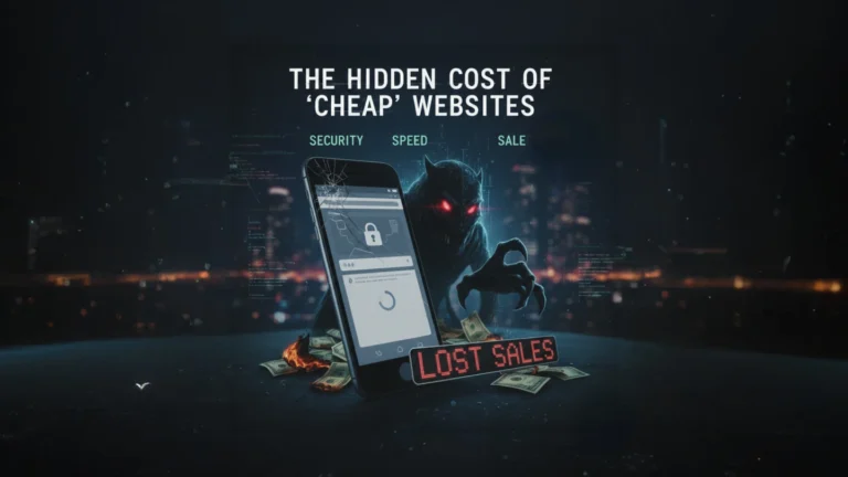 The Hidden Cost of ‘Cheap’ Websites: Security, Speed, and Lost Sales